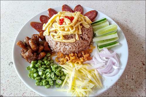 ข้าวคลุกกะปิ เมนูทำง่าย อร่อยน่ากิน