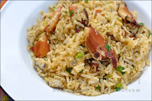 สูตรข้าวผัดมันปู วิธีทำอาหารง่ายๆ กินเอง