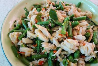 ผัดกะเพราปู เมนูอาหารไทยอร่อยๆ