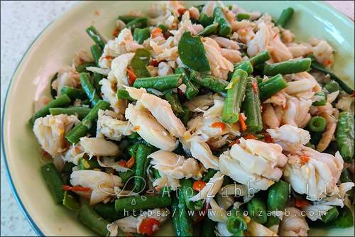 ผัดกะเพราปู เมนูอาหารไทยอร่อยๆ