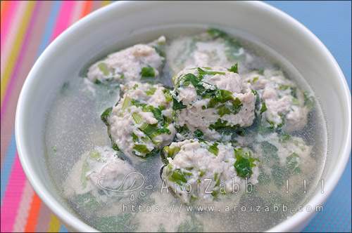 สูตรอาหารต้มจืดหมูสับใส่ผักชี วิธีทำง่าย ทำกินเองได้