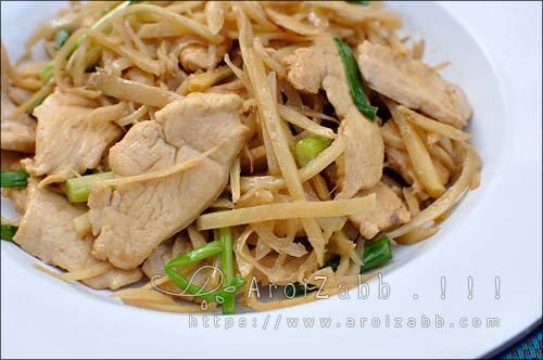 สูตรไก่ผัดขิง วิธีทำอาหารง่ายๆ กินเอง