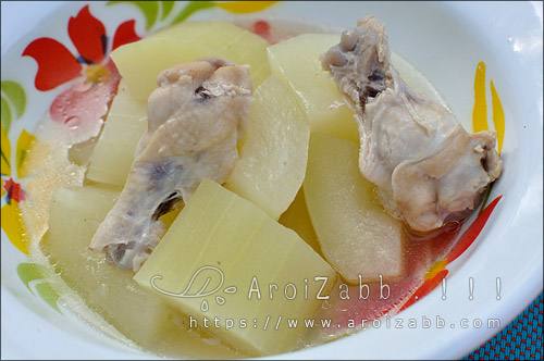 สูตรไก่ต้มฟักมะนาวดอง วิธีทำอาหารง่ายๆ กินเอง