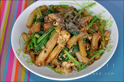 วิธีทำก๋วยจั๊บผัดซีอิ๊ว สูตรอาหารทำง่ายๆ ทำกินเองได้