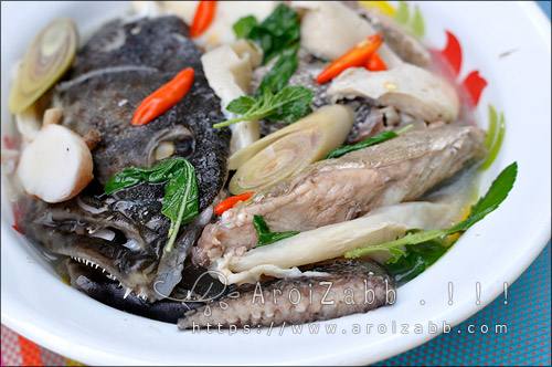 สูตรต้มยำหัวปลา(เก๋า) วิธีทำอาหารง่ายๆ กินเอง