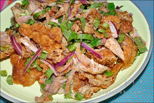 สูตรยำไก่แซบ วิธีทำอาหารง่ายๆ กินเอง