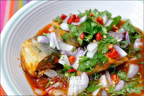 สูตรยำปลากระป๋อง วิธีทำอาหารง่ายๆ กินเอง