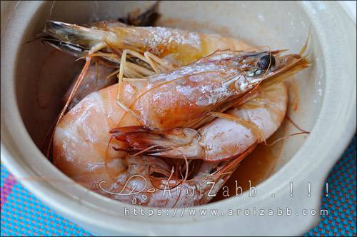 กุ้งอบเกลือ วิธีทำเมนูอาหารง่ายๆ กินเอง