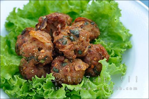 เมนูลาบหมูทอด เมนูอาหารอร่อย ทำง่ายๆ