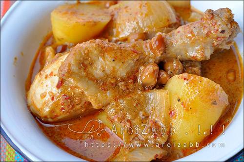 สูตรมัสมั่นไก่ วิธีทำอาหารง่ายๆ กินเอง