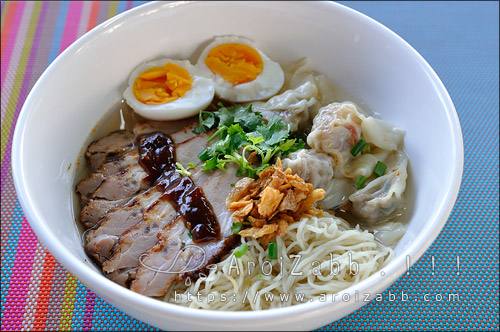 วิธีทำบะหมี่หมูแดง เมนูอาหารง่ายๆ ทำกินเองได้ อร่อยแซบ