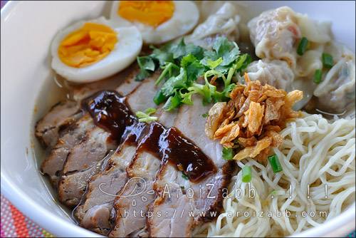 บะหมี่หมูแดง วิธีทำเมนูอาหารง่ายๆ กินเอง