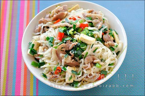 ก๋วยเตี๋ยวผัดอาม่า วิธีทำเมนูอาหารง่ายๆ กินเอง