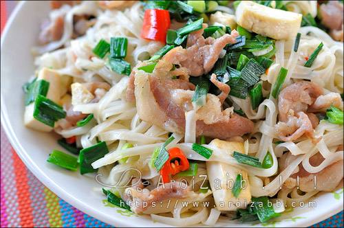 ก๋วยเตี๋ยวผัดสูตรอาม่า ง่าย และอร่อย