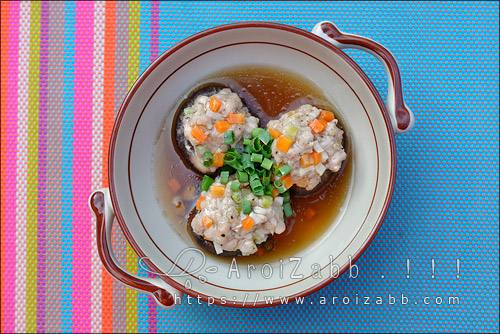 เห็ดหอมยัดไส้ ทำง่าย ไม่ยุ่งยาก