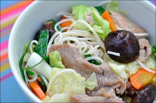 วิธีทำ ผัดหมี่ซั่ว บะหมี่อายุยืน ทำกินง่ายมาก