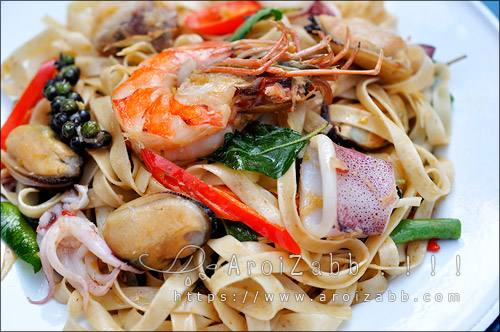พาสต้าผัดขี้เมาทะเล เมนูอาหารง่ายๆ อร่อยแซบ