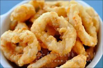 ปลาหมึกชุบแป้งทอด เมนูง่าย อร่อยแซบ