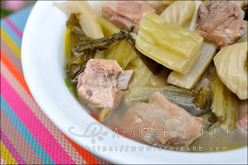 ต้มมะระผักกาดดองใส่กระดูกหมู ทำกินเองไม่ยากเลยจริงๆ