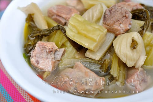 ผักกาดดอง มะระ และกระดูกหมู วัตถุดิบ ที่ทำให้แกงจืดกลมกล่อม