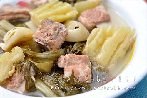 ต้มมะระผักกาดดองใส่กระดูกหมู มีจุลินทรีย์ตามธรรมชาติ ดีต่อร่างกายจริงๆ นะ
