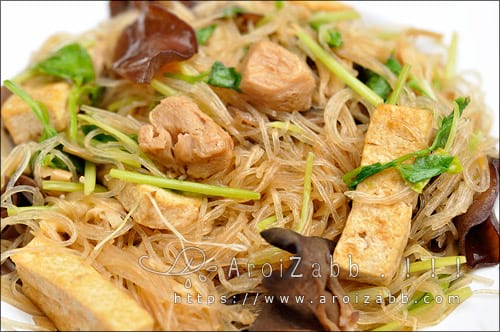 วิธีทำ ผัดวุ้นเส้นเจ เมนูอาหารอร่อยๆ ทำกินเองได้