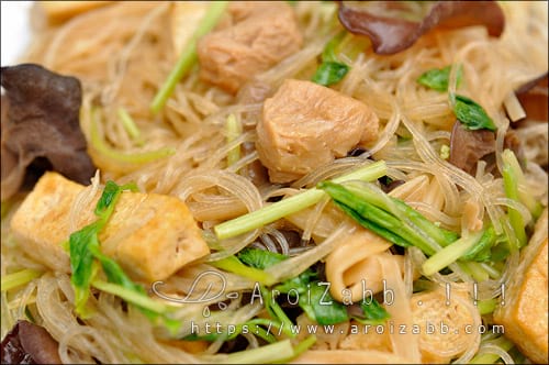 ใครว่าผัดวุ้นเส้นเจไม่อร่อย คงต้องคิดใหม่แล้วค่ะ